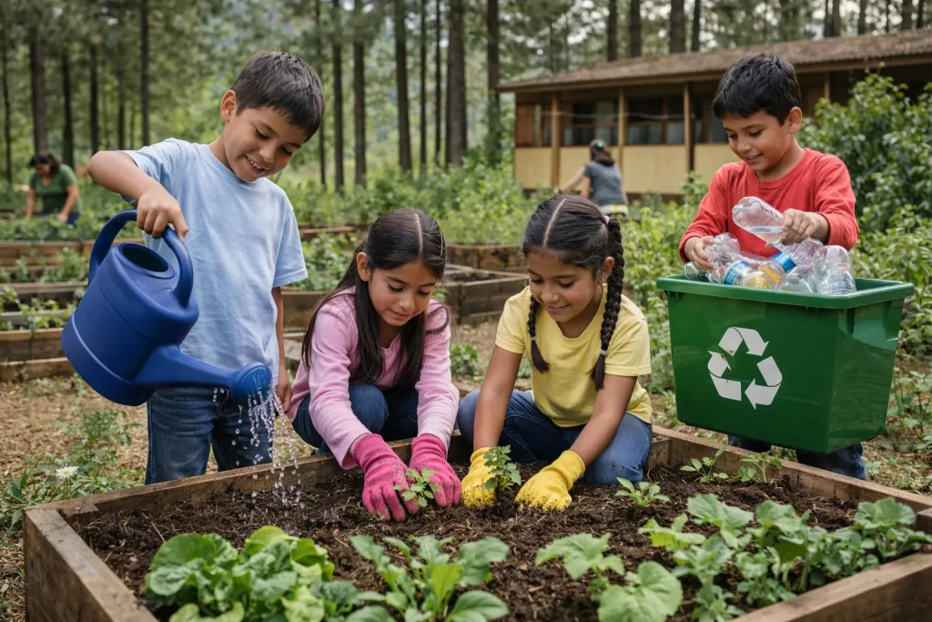 Conciencia ambiental en niños: educar hoy para cuidar el mañana :: Fundación EducaNativo